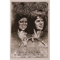 Joy Of Cooking Armadillo World Headquarters Poster