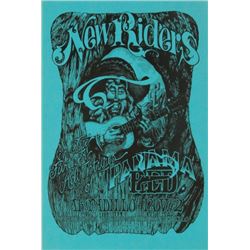 New Riders Of The Purple Sage AWHQ Concert Poster
