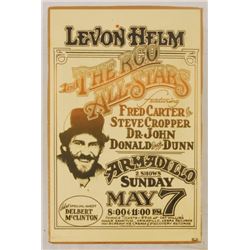 Levon Helm & The RCO All-Stars AWHQ Concert Poster