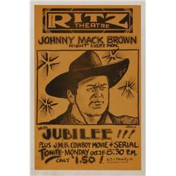 Johnny Mack Brown Concert Poster by Jim Franklin