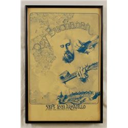 Roy Buchanan Armadillo World HQ Poster