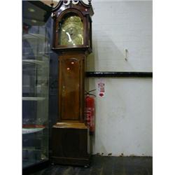 A SCOTTISH PROVINCIAL LONGCASE CLOCK, c.1790, by John Barr of Houstoun, (nr. Paisley), mahogany c...