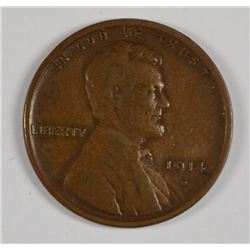 1914-D LINCOLN CENT VG