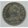 Image 1 : 1820 BUST DIME FINE, LIGHTLY CLEANED