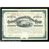 Image 1 : Cincinnati, Indianapolis, St. Louis & Chicago Railway Company (Indiana)This attractive certificate w