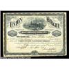 Image 1 : Union Freight Railroad Company (Massachusetts)An attractive railroad certificate issued in 1873, and