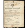 Image 1 : Caisse La Farge (France)This 1793 certificate was issued by the first French savings bank to be orga