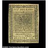Image 2 : Continental Currency July 22, 1776 $6 Gem New. A spectacular note, with excellent margins, bold prin