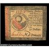 Image 1 : Continental Currency January 14, 1779 $30 New. Very tightly margined on two sides and with some agin