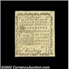 Image 1 : Connecticut October 11, 1777 3d Extremely Fine. An uncanceled piece printed on blue paper, this issu