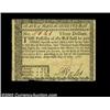 Image 1 : Massachusetts May 5, 1780 $3 Choice About New. Fully signed and issued, including the guarantee on t
