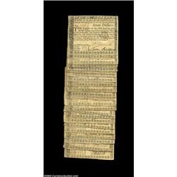 Twenty-Three $7 Massachusetts Guaranteed Notes. Although not physically attached to one another in a