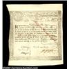 Image 1 : Massachusetts Treasury Certificate. Listed as MA 10 in Anderson's The Price of Liberty as an R-4, in