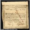 Image 1 : Massachusetts Treasury Certificate. Another MA 10, identical to the preceding. The condition is not