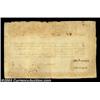 Image 2 : Massachusetts January 1, 1780 Treasury Certificate. This high-grade certificate bears the Pinetree E