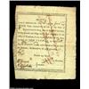 Image 1 : Massachusetts January 28, 1777 Bounty Note. Signed by Cooper and Appleton as committee and Gardner a