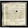 Image 1 : Massachusetts 1782 Six Percent Treasury Certificate. This is either Anderson MA-29 (where it fits by