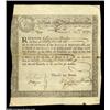 Image 1 : Massachusetts Treasury Certificate. Listed as MA-10 in Anderson, this six percent certificate has a