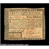 Image 1 : New Hampshire April 29, 1780 $5 Extremely Fine. Uncanceled and absolutely problem free. The note is