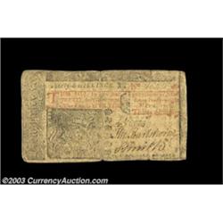 New Jersey May 1, 1758 30s Choice Fine. Printed in red and black, with three strong signatures and a