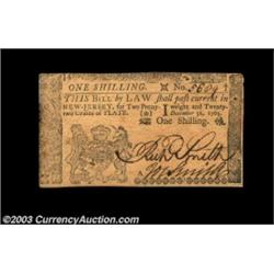 New Jersey December 31, 1763 1s New. Very closely margined and with a few minor age spots, but this