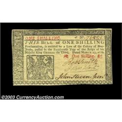 New Jersey March 25, 1776 1s Choice About New. Signed by John Hart, one of the signers of the Declar