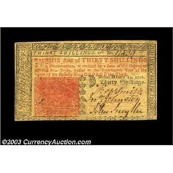 New Jersey March 25, 1776 30s About New. A problem-free piece.  Important notice: Heritage usually a