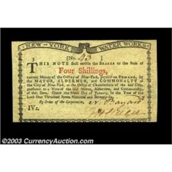 New York January 6, 1776 4s Choice New. Boldly printed and well signed, with deep original embossing