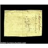 Image 2 : North Carolina April 23, 1761 20s Extremely Fine. There are two short repaired splits, but the note