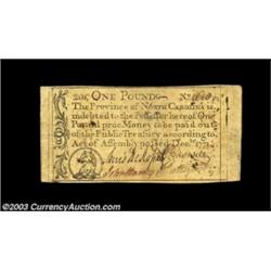 North Carolina December 1771 L1 Extremely Fine. Very lightly circulated, well margined, well signed