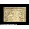 Image 1 : North Carolina April 2, 1776 $5 Extremely Fine. The note has a few light stains and a tiny piece of