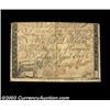 Image 1 : North Carolina April 2, 1776 $6 Very Fine. This is the variety with the Goat vignette. It's cut tigh
