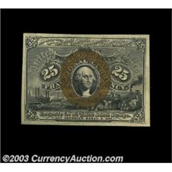 Fr. 1286 25c Second Issue Gem New. A simply gorgeous example of a number that rarely comes in this g