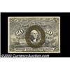 Image 1 : Fr. 1322 50c Second Issue About New. A very nice, lightly circulated Fiber Paper note.  Important no