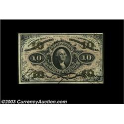 Fr. 1253 10c Third Issue Choice New. The right face margin is tight on this otherwise lovely hand-si