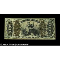 Fr. 1347 50c Third Issue Justice Choice Extremely Fine. A clean, broadly margined Justice with no re