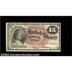 Fr. 1267 15c Fourth Issue Choice New. A Gem but for a slightly close right face margin.  Important n