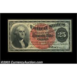 Fr. 1307 25c Fourth Issue Very Choice New. Quite near the full Gem grade.  Important notice: Heritag