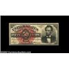 Image 1 : Fr. 1374 50c Fourth Issue Lincoln Choice New. Both the face and back have tight bottom margins on th
