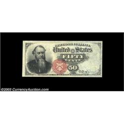 Fr. 1376 50¢ Fourth Issue Stanton Superb Gem New. Huge margins, ideal colors, and perfect centering