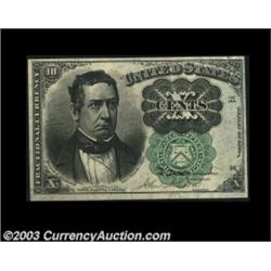 Fr. 1264 10c Fifth Issue Gem New. A lovely Green Seal Meredith, well centered and with excellent col