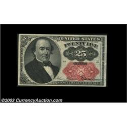 Fr. 1309 25c Fifth Issue Superb Gem New. A broadly margined, virtually perfect example of this commo