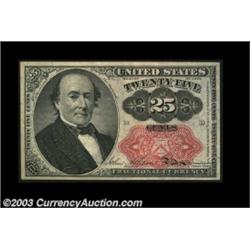 Fr. 1309 25c Fifth Issue Superb Gem New. A flawless example of this common Fifth Issue 25c note.  Im