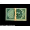 Image 2 : Fr. 1309 25c Fifth Issue Original Pack of 40. This $10 pack is banded with a band printed, "Ten Doll