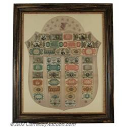 Pink Fractional Currency Shield. There are perhaps two dozen Pink Currency Shields in existence, and