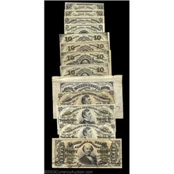 A Large Third Issue Grouping. Fr. 1226 (two) About New and New, Fr. 1238 About New, Fr. 1239 New, Fr