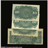 Image 2 : Four Fourth Issue Notes. Fr. 1257 About New, Fr. 1258 Fine, Fr. 1259 Extremely Fine and a Lincoln, F