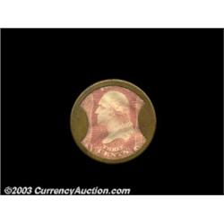 HB-30 EP-34a 3¢ Ayer's Sarsaparilla Extremely Fine. The case is medium brown and problem-free, the s