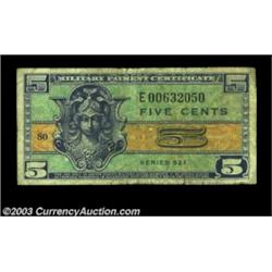 Series 521 5c Replacement Fine. A scarcer Replacement note, not available very often.  Important not