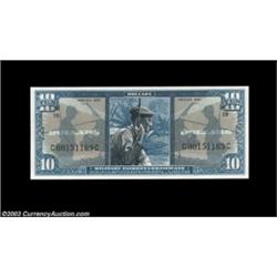 Series 681 $10 Superb Gem New. A letter perfect example of what an MPC should look like, with huge m